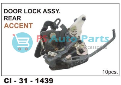 DOOR LOCK ASSY ACCENT REAR RH/LH