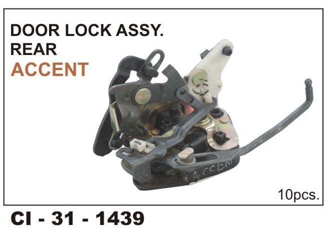 DOOR LOCK ASSY ACCENT REAR RH/LH
