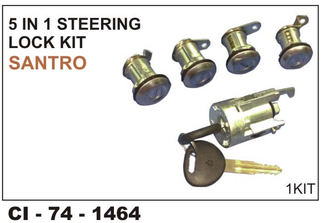 1464.jpg 5 IN 1 FAMILY KIT W/STEERING LOCK SANTRO