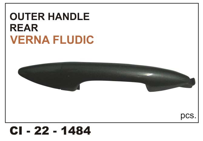 OUTER HANDLE VERNA FLUDIC REAR