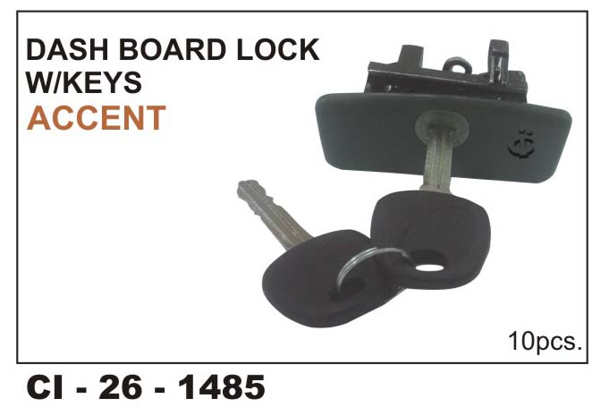 DASH BOARD LOCK  ACCENT W/KEY