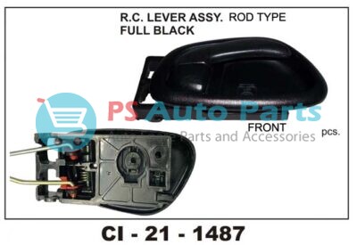 RC LOCK ASSY ROD TYPE I-10 BLACK