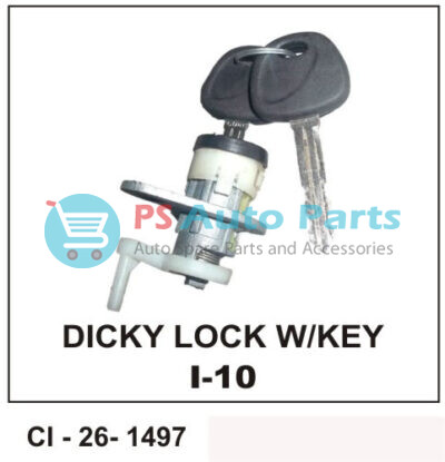 DICKEY LOCK W/KEY I-10