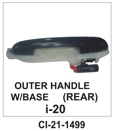 OUTER HANDLE I-20 W/BASE  REAR