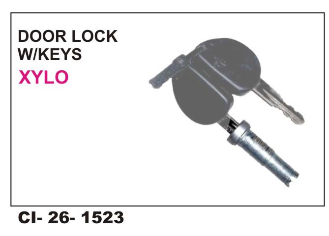 DOOR LOCK W/KEY XYLO ,GENIO,IMPERIO