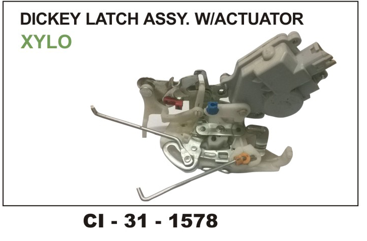 DICKY LOCK ASSY WITH ACTUATOR XYLO ( DISCON ),,GENIO,IMPERIO
