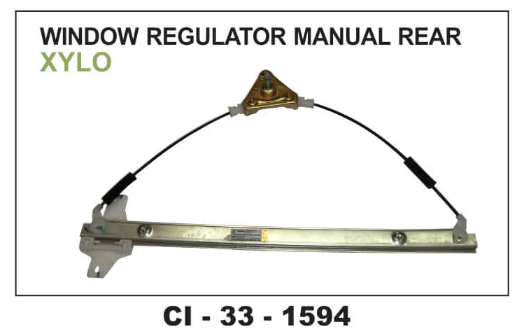 WINDOW REGULATOR ASSY XYLO MANUAL REAR ,GENIO,IMPERIO