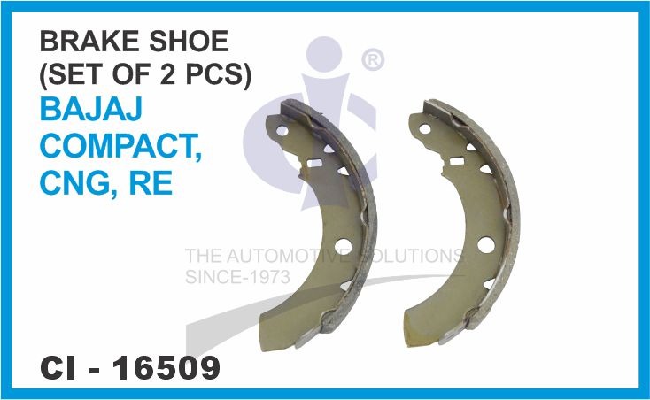 BRAKE SHOE BAJAJ COMPACT ,RE-175& CNG