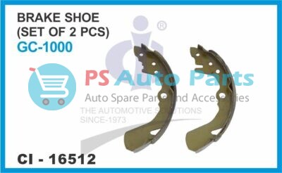 BRAKE SHOE REAR GC 1000