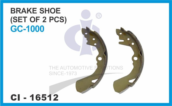 BRAKE SHOE REAR GC 1000