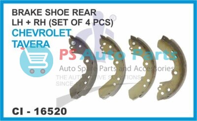 BRAKE SHOE REAR CHEVROLET TAVERA  LH/RH ( SET OF 4 PCS )