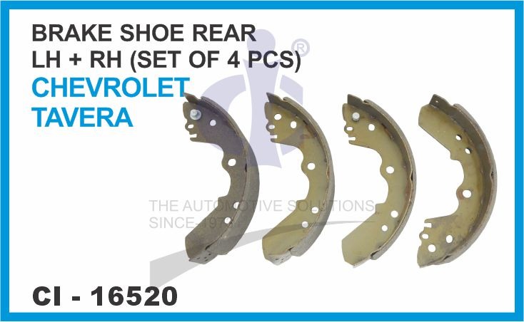 BRAKE SHOE REAR CHEVROLET TAVERA  LH/RH ( SET OF 4 PCS )
