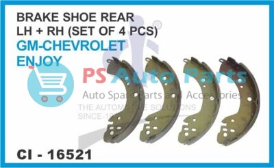 BRAKE SHOE REAR GM CHEVROLET ENJOY LH/RH ( SET OF 4 PCS)