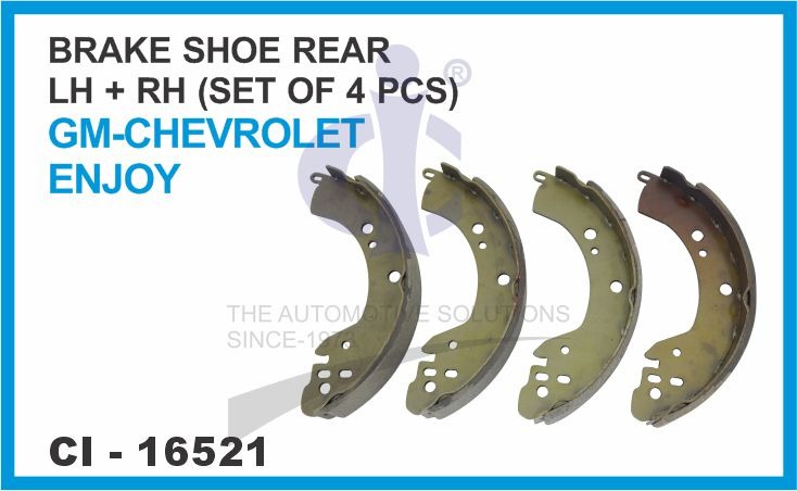 BRAKE SHOE REAR GM CHEVROLET ENJOY LH/RH ( SET OF 4 PCS)