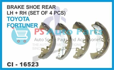16523.jpeg BRAKE SHOE REAR LH/RH ( SET OF 4 PCS ) TOYOTA FORTUNER