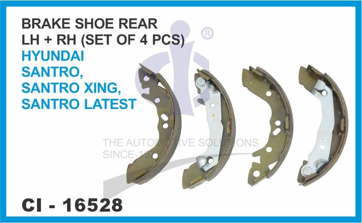 BRAKE SHOE REAR LH/RH ( SET OF 4 PCS ) HYUNDAI SANTRO, SANTRO XING  SANTRO LATEST