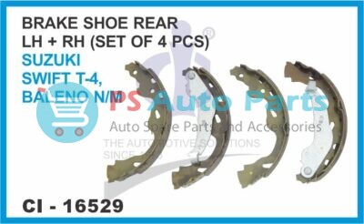 BRAKE SHOE REAR LH/RH ( SET OF 4 PCS ) SUZUKI SWIFT T-4 BALENO