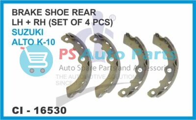 16530.jpeg BRAKE SHOE REAR LH/RH ( SET OF 4 PCS ) SUZUKI ALTO K-10