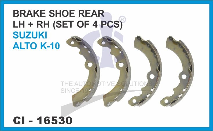 BRAKE SHOE REAR LH/RH ( SET OF 4 PCS ) SUZUKI ALTO K-10