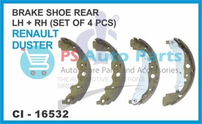 BRAKE SHOE REAR LH/RH ( SET OF 4 PCS ) RENAULT DUSTER