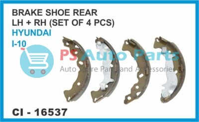 BRAKE SHOE REAR  HYUNDAI I-10 LH/RH ( SET OF 4 PCS )