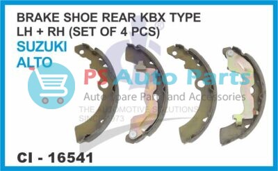 16541.jpeg BRAKE SHOE REAR LH/RH ( SET OF 4 PCS ) SUZUKI ALTO