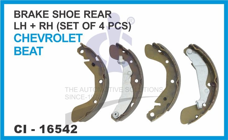 BRAKE SHOE REAR LH/RH ( SET OF 4 PCS ) CHEVROLET BEAT