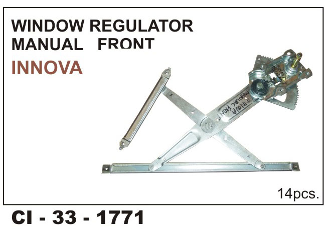 WINDOW REGULATOR ASSY MANUAL INNOVA FRONT