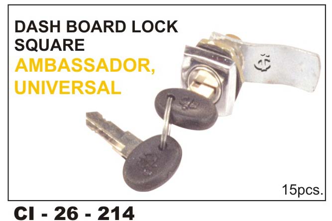 DASH BOARD LOCK SQUARE AMB UNIVERSAL
