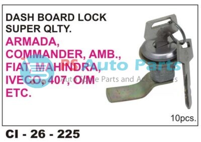 TOOL BOX LOCK WKEY SUPER AMB, FIAT, M&M, IVECO