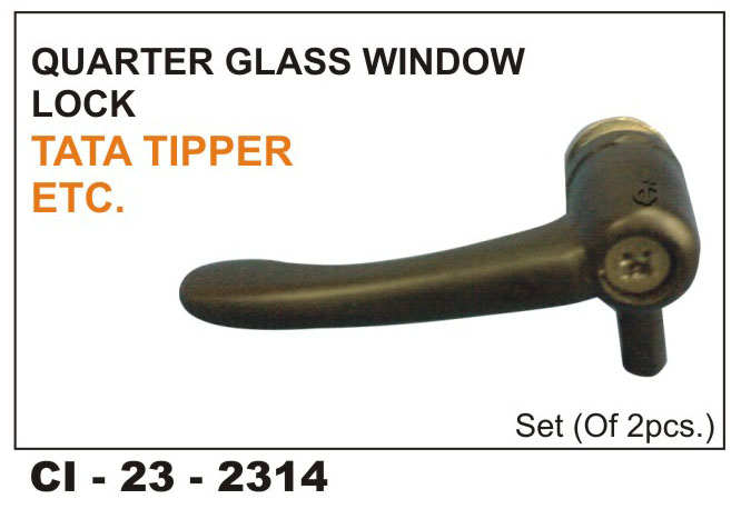 QUARTER GLASS WINDOW LOCK CABIN