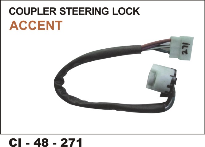 COUPLER STEERING LOCK ACCENT