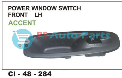 POWER WINDOW SWITCH ACCENT FRONT LEFT