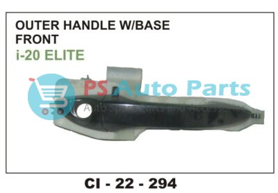 OUTER HANDLE WITH BASE   I-20 ELITE FRONT