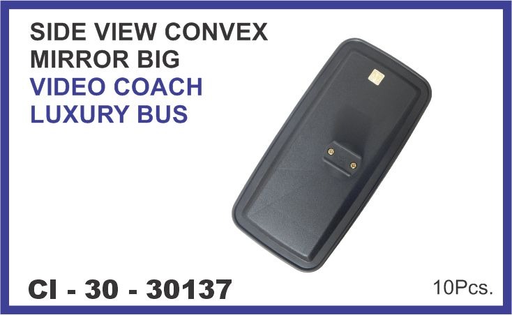SIDE VIEW MIRROR CONVEX VIDEO COACH LUXURY BUS  (BIG)