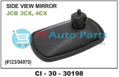 SIDE VIEW MIRROR JCB 3CX,4CX