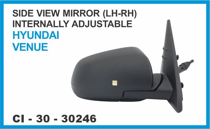SIDE VIEW MIRROR HYUNDAI VENUE (LH-RH) INTERNALLY ADJUSTABLE