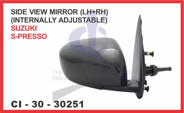 SIDE VIEW MIRROR (LH-RH) INTERNALLY ADJUSTABLE SUZUKI S-PRESSO