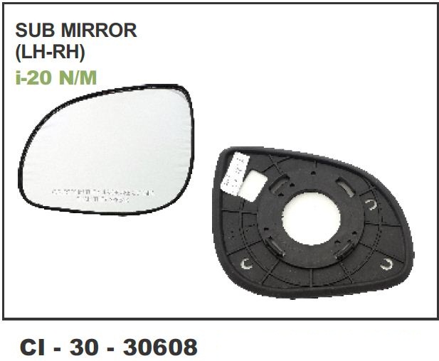 SUB MIRROR I-20  WITH INDICATOR N/M