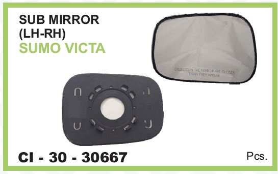 SUB MIRROR (LH-RH) SUMO VICTA