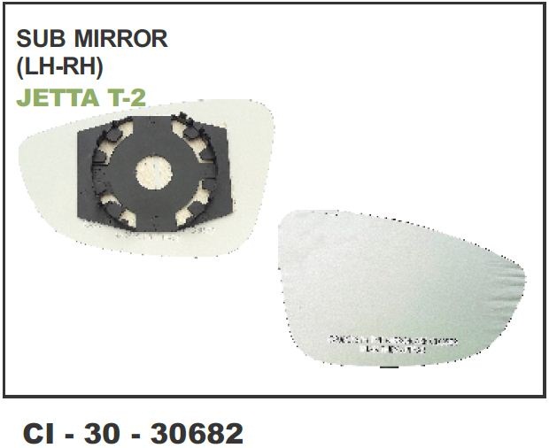 SUB MIRROR JETTA TYPE-2
