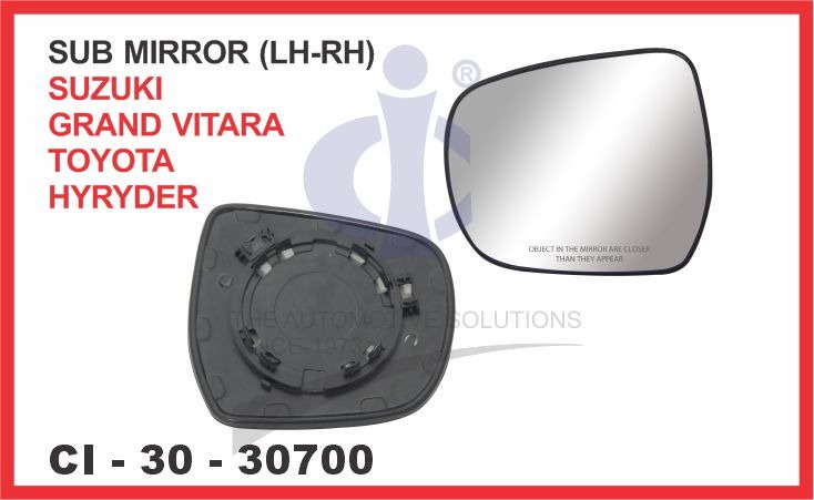 SUB MIRROR (LH-RH) SUZUKI GRAND VITARA, TOYOTA HYRYDER