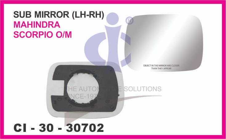 SUB MIRROR (LH-RH) MAHINDRA SCORPIO O/M