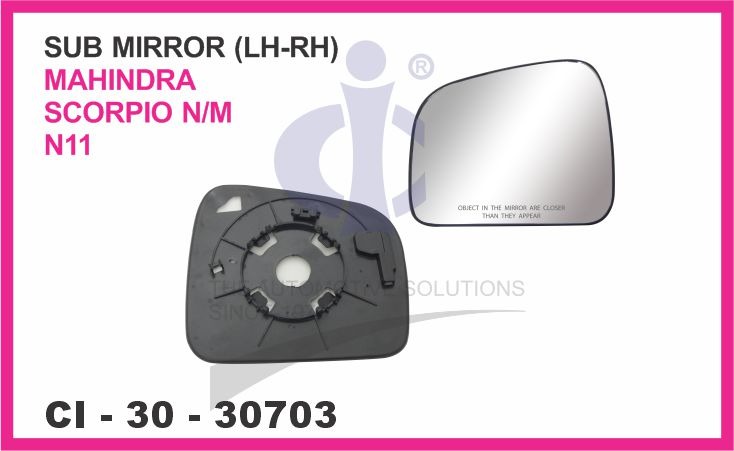 SUB MIRROR (LH-RH) MAHINDRA SCORPIO N/M N11