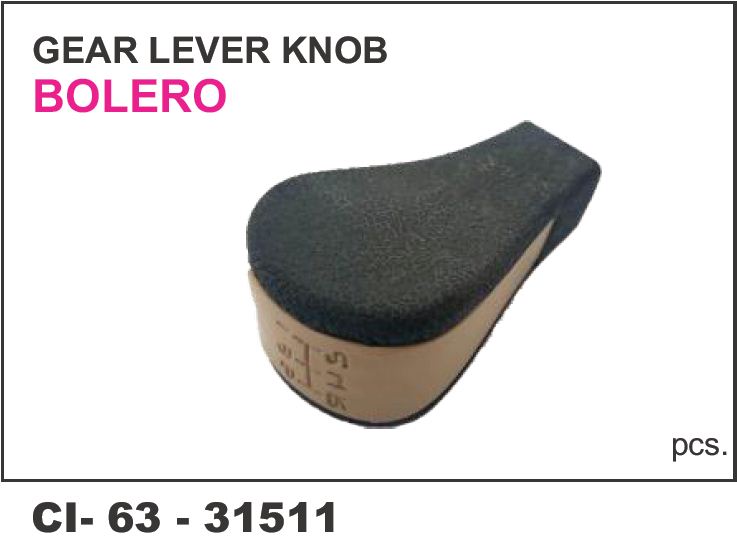 GEAR LEVER KNOB BOLERO