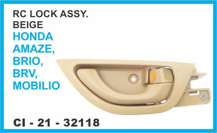 RC LOCK ASSY BEIGE HONDA , AMAZE, BRIO, BRV, MOBILIO