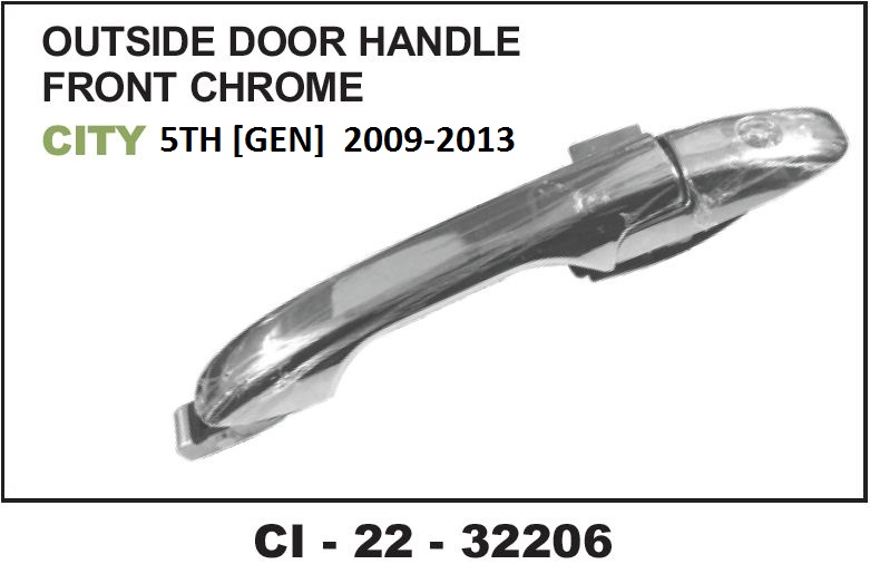 OUTER HANDLE HONDA CITY  5TH GENERATION FRONT CHROME