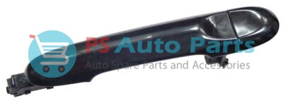 OUTSIDE DOOR HANDLE (BLACK ) WOUT KEYHOLE NISSAN MICRA CAR  (FRONT) (LH) & (REAR LH RH)