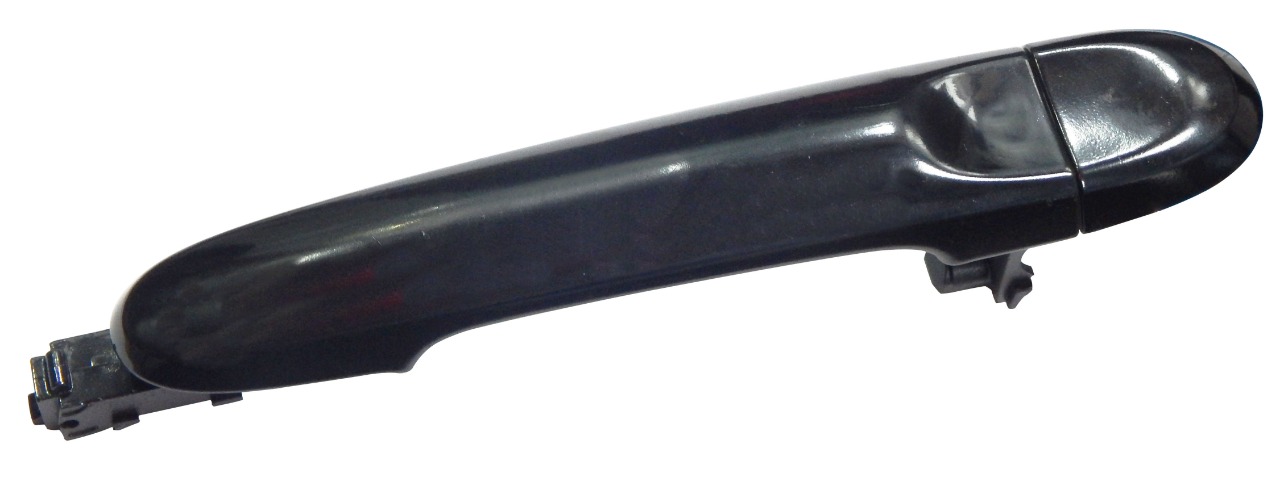 OUTSIDE DOOR HANDLE (BLACK ) WOUT KEYHOLE NISSAN MICRA CAR  (FRONT) (LH) & (REAR LH RH)