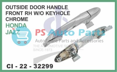 OUTSIDE DOOR HANDLE FRONT RH W/O KEYHOLE HONDA JAZZ 2ND GEN